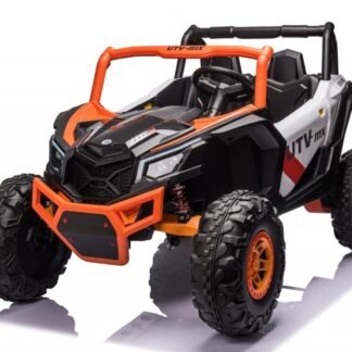 SUPERBUGGY 12V 4X4 MOTORES, NARANJA-BLANCO, MANDO RC - BC-ST-KX613
